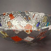 Quilted Bowl,1992 7 x 19 x 18